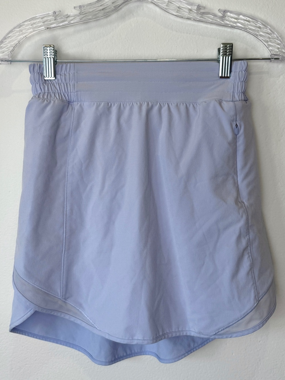 Lululemon Hotty Hot HR Skirt Size 4 Blue Athletic Tennis Skort